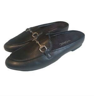 Vionic New Adeline Horsebit Black Women's  Mules Size: 11